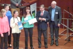 Preisgeldübergabe Dr. Martin