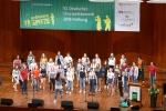 Stellprobe vor Preisträgerkonzert
