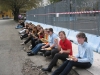 wohlverdientes Picknick nach dem Wettbewerb